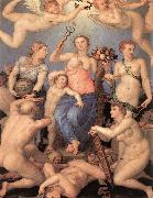 Allegory of Happiness sdf BRONZINO, Agnolo